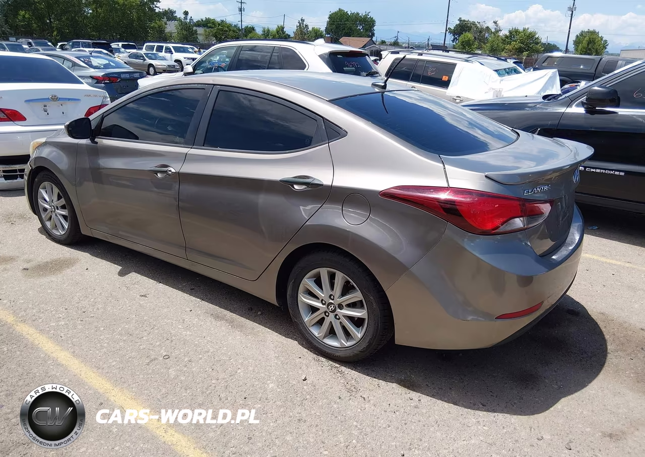 2015 Hyundai Elantra Se VIN:5NPDH4AE2FH600283 - 3