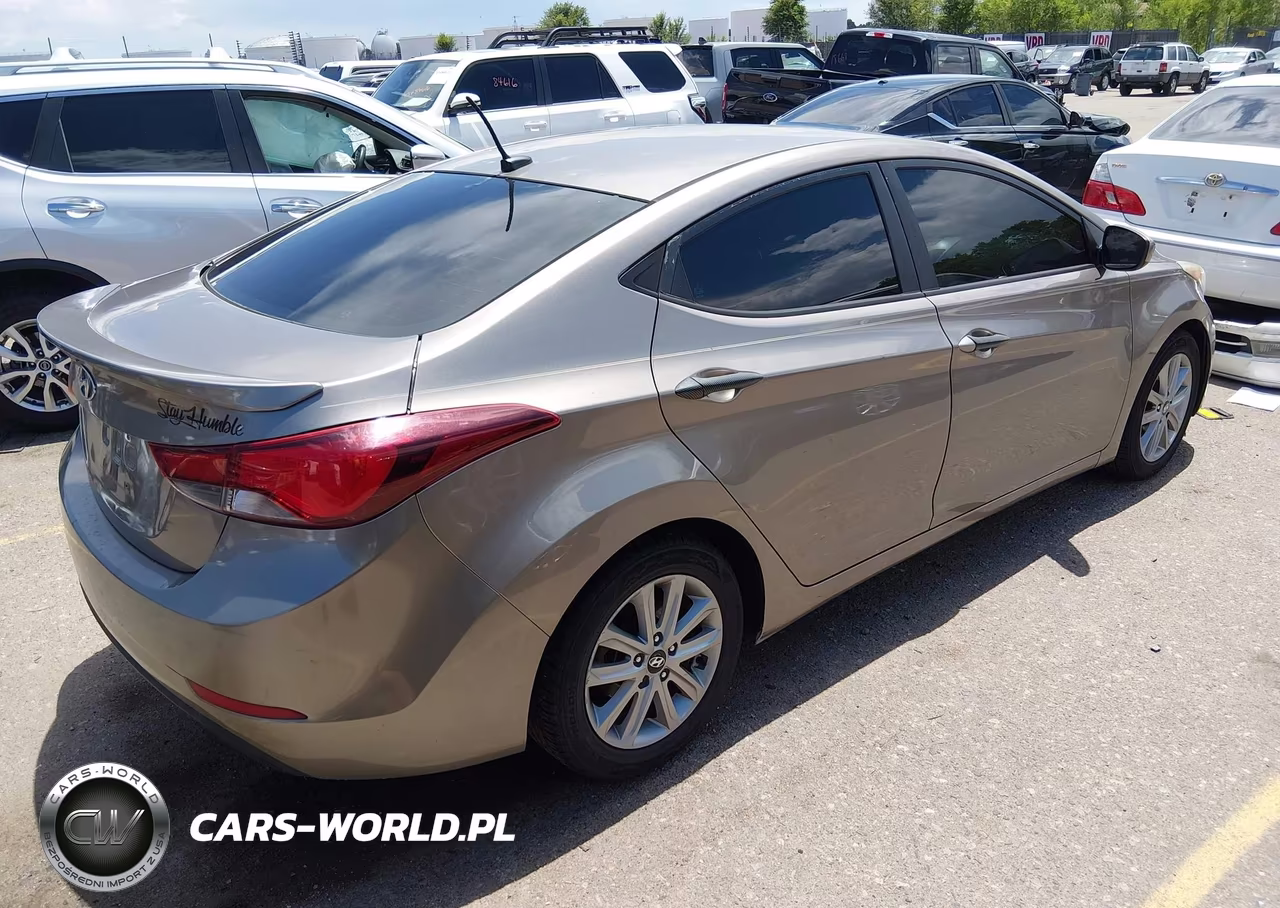2015 Hyundai Elantra Se VIN:5NPDH4AE2FH600283 - 4