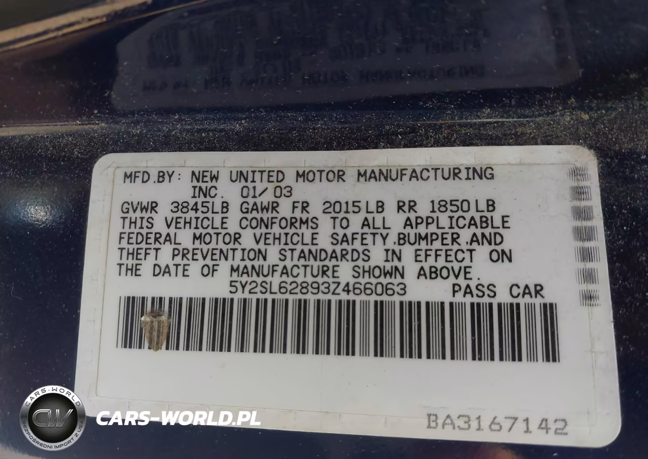2003 Pontiac Vibe VIN:5Y2SL62893Z466063 - 9