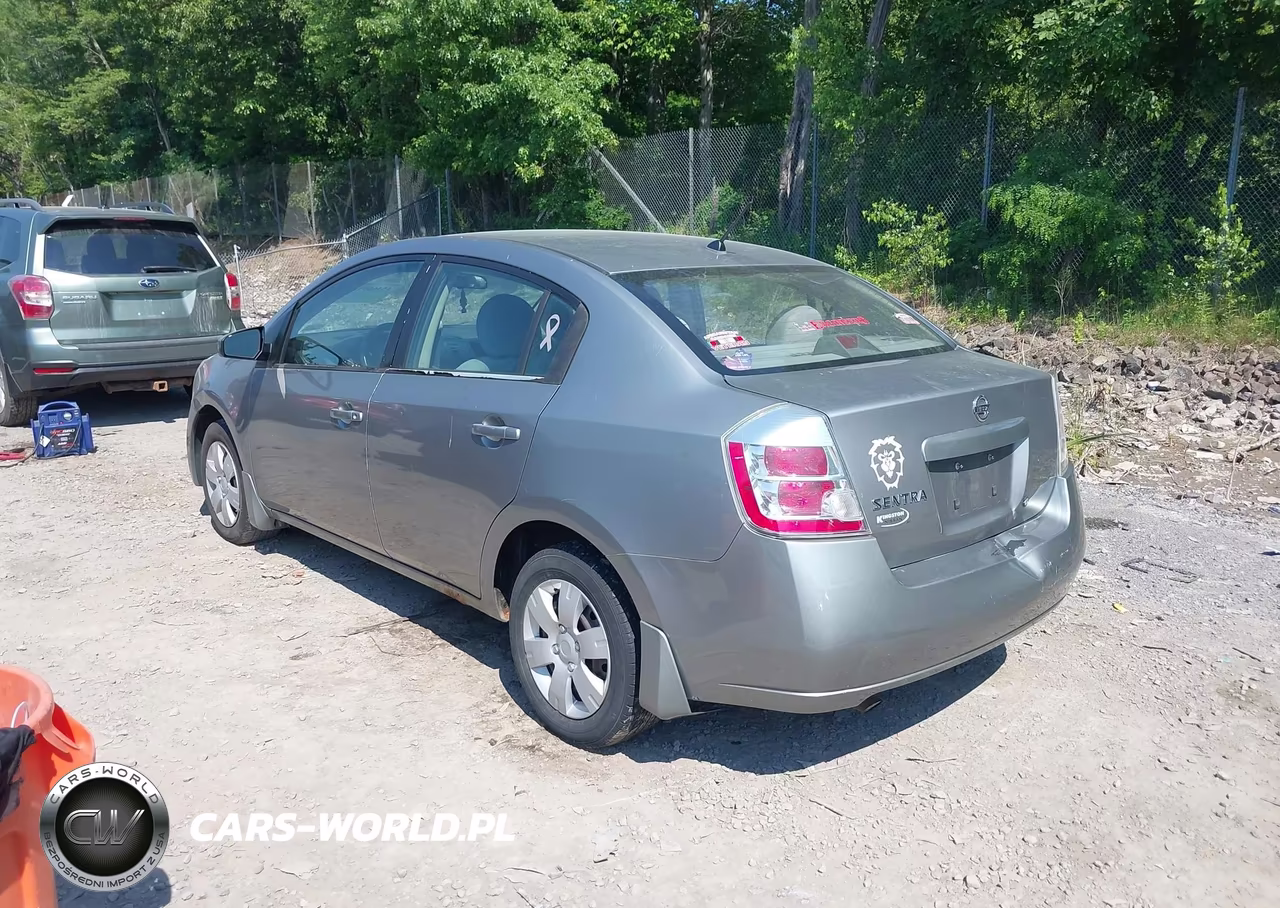 2008 Nissan Sentra 2.0 VIN:3N1AB61E98L736898 - 3