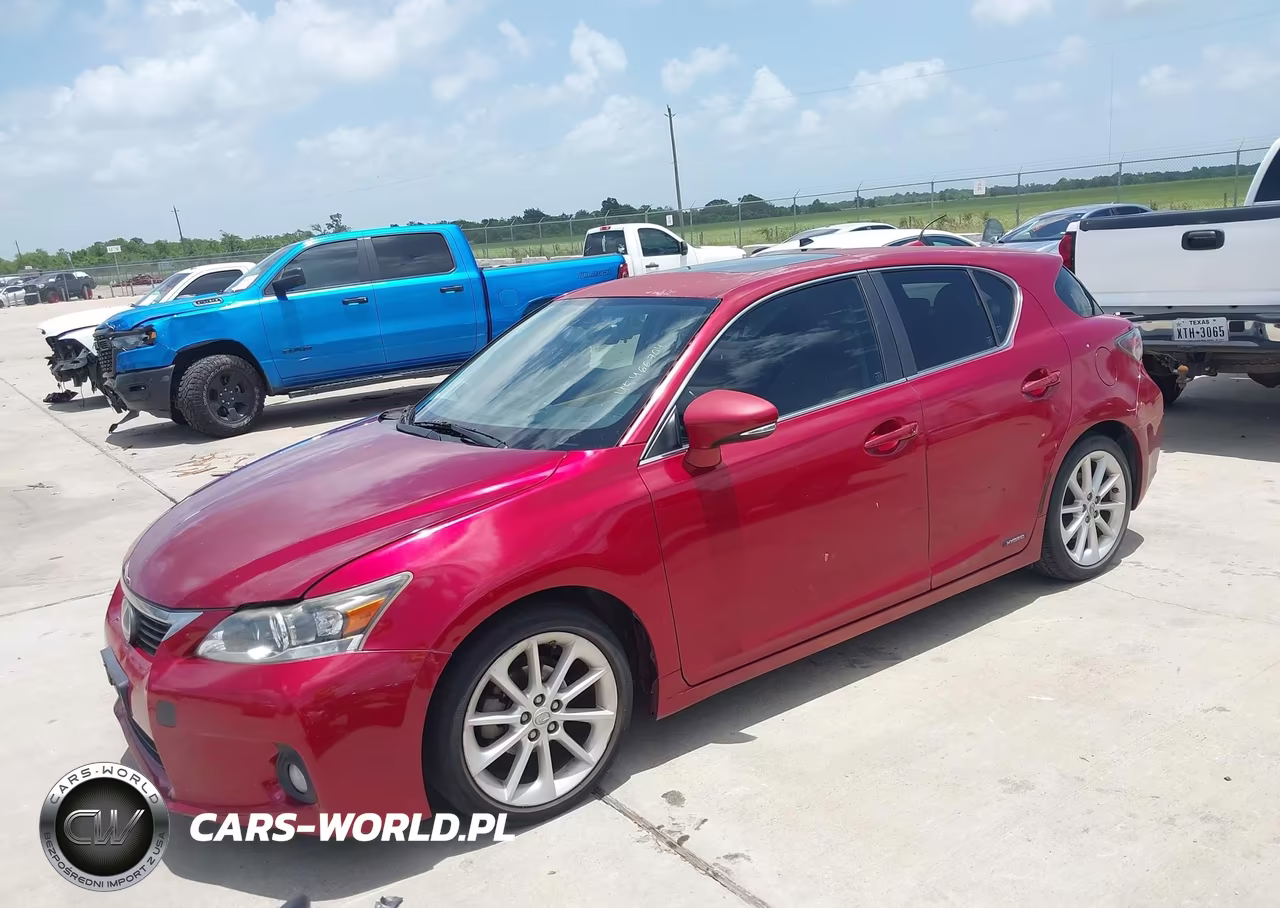 2013 Lexus Ct 200H VIN:JTHKD5BH4D2166446 - 2