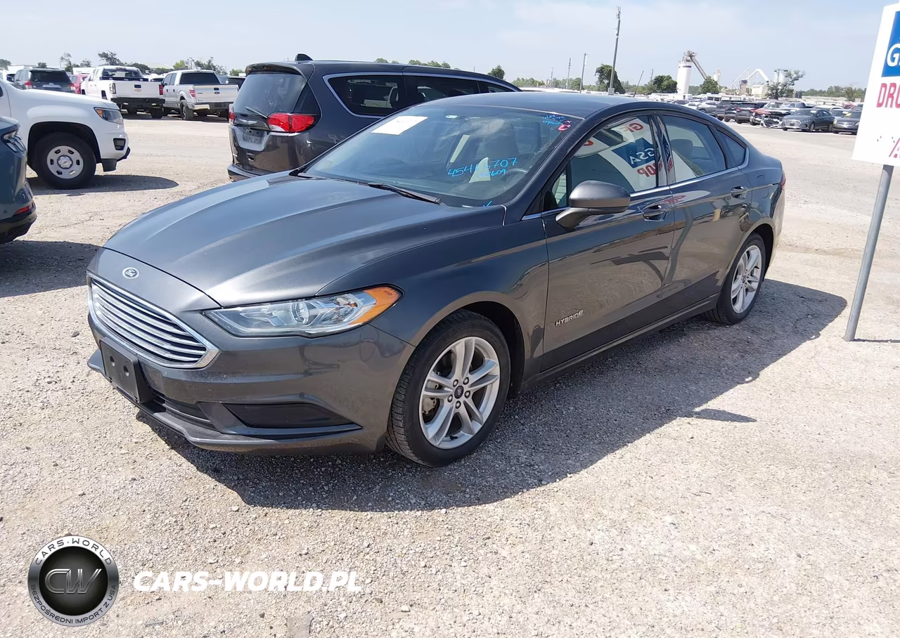 2018 Ford Fusion Hybrid S VIN:3FA6P0UU2JR243609 - 2