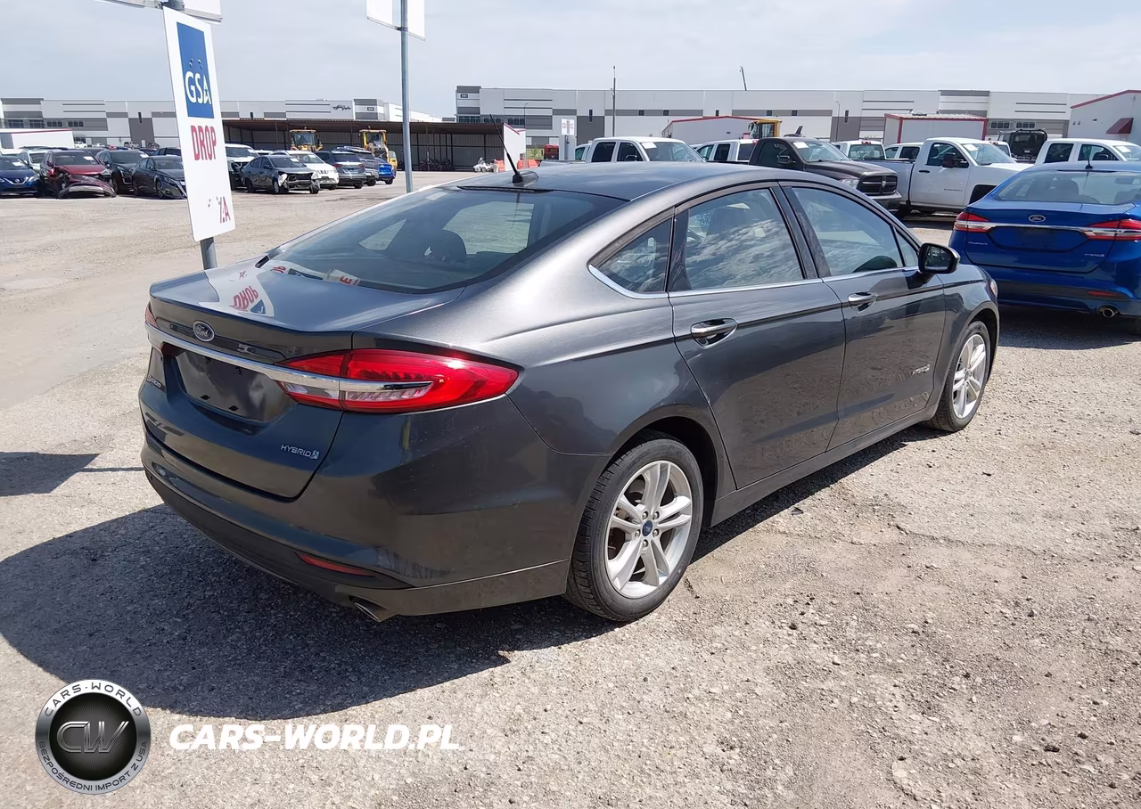 2018 Ford Fusion Hybrid S VIN:3FA6P0UU2JR243609 - 4