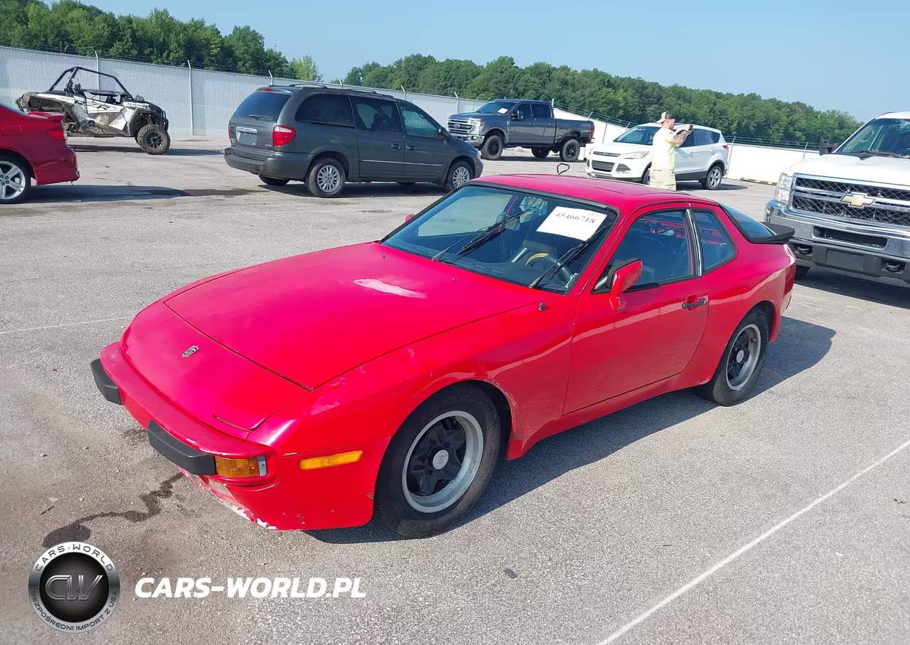 1984 Porsche 944 VIN:WP0AA0940EN460342 - 2