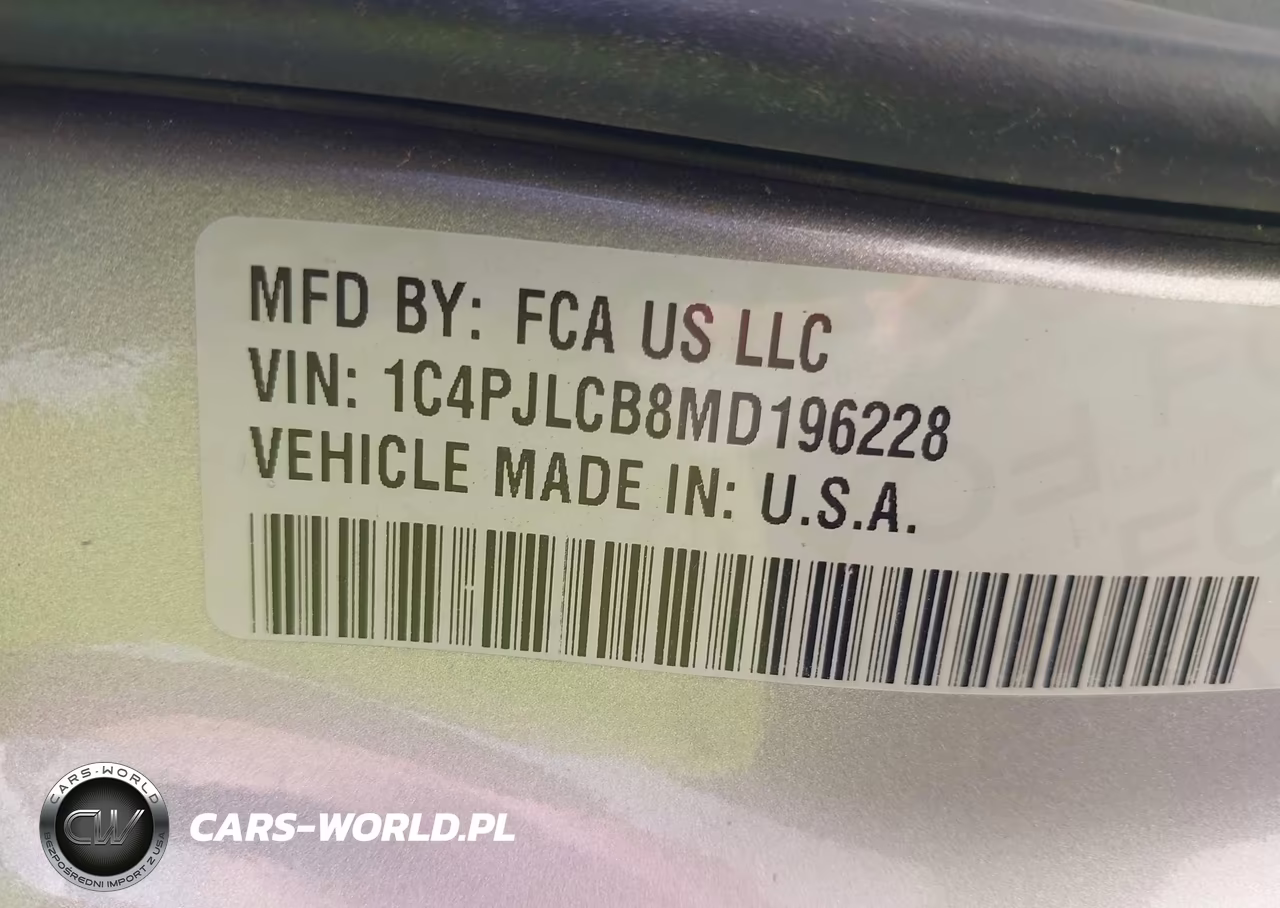 2021 Jeep Cherokee Latitude Fwd VIN:1C4PJLCB8MD196228 - 9