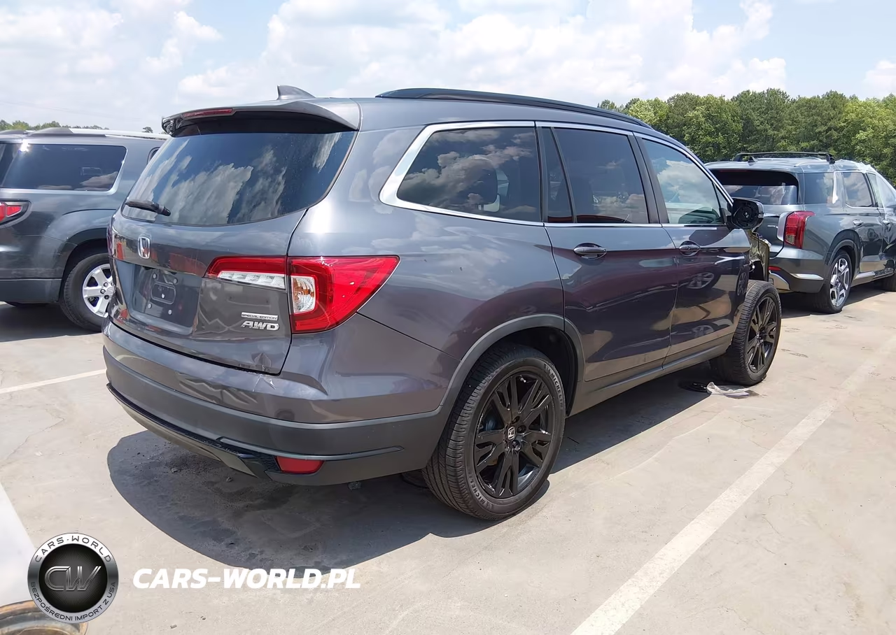 2021 Honda Pilot Awd Special Edition VIN:5FNYF6H28MB078608 - 4