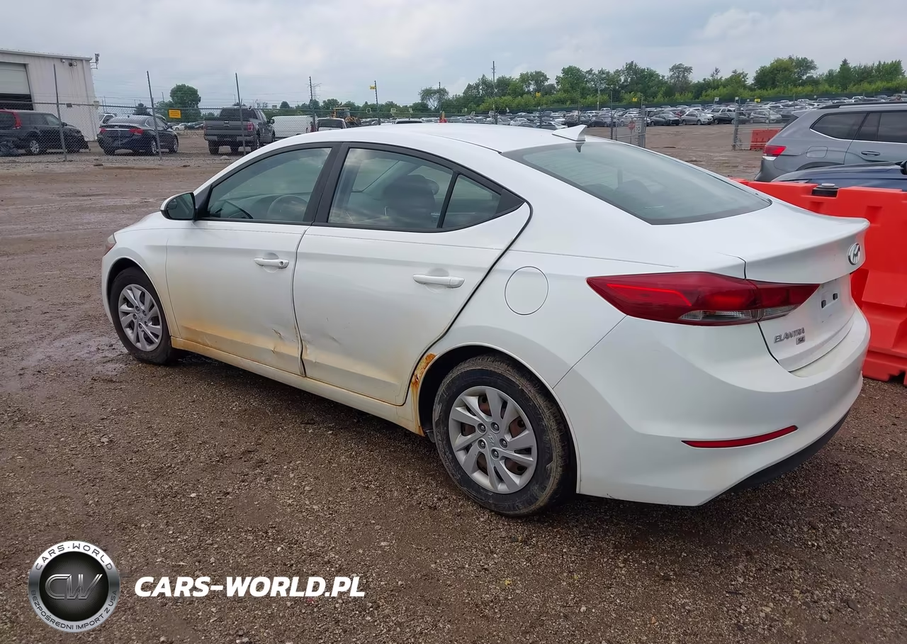 2018 Hyundai Elantra Se VIN:5NPD74LF2JH393623 - 3