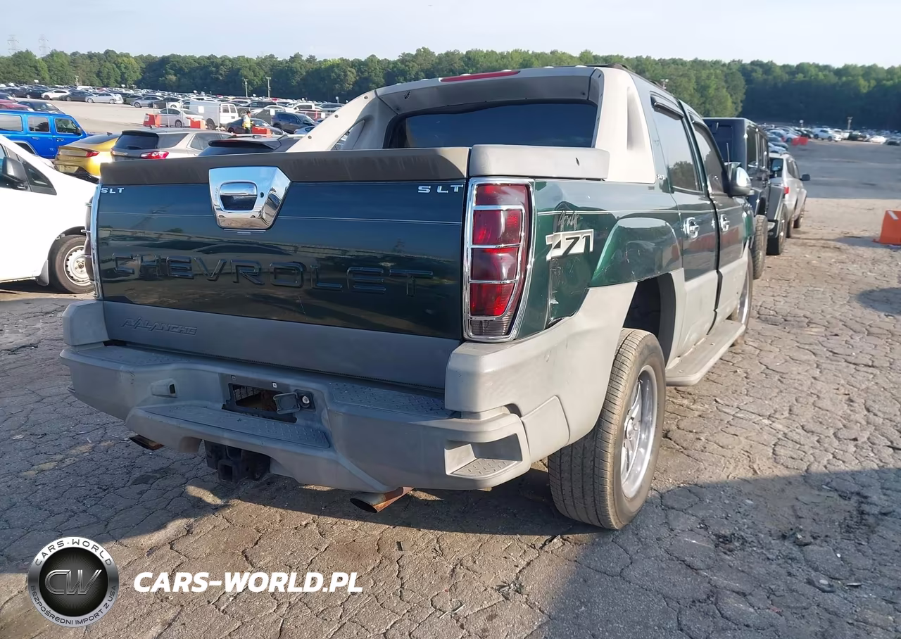 2002 Chevrolet Avalanche 1500 VIN:3GNEK13TX2G356828 - 4