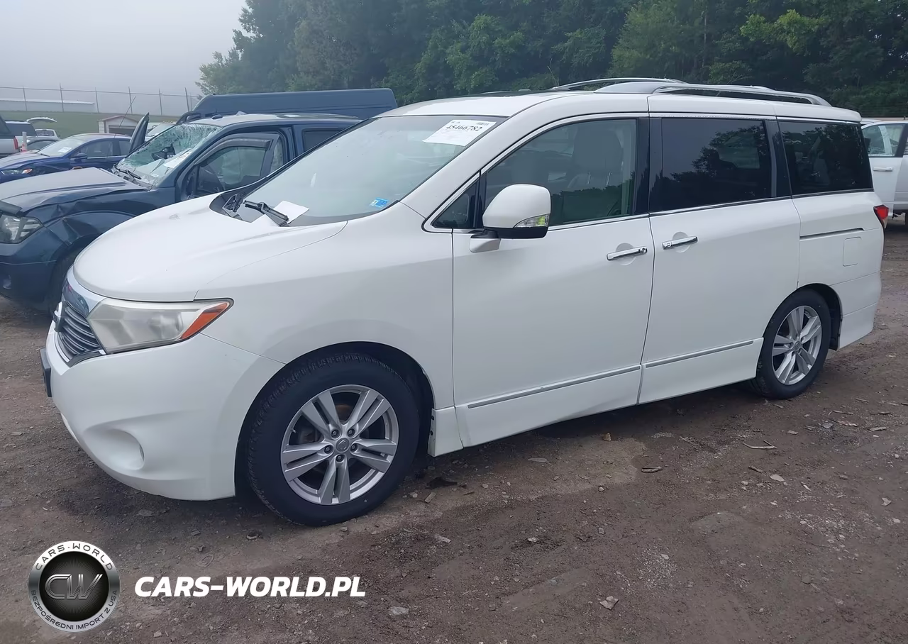 2011 Nissan Quest Sl VIN:JN8AE2KP9B9002019 - 2