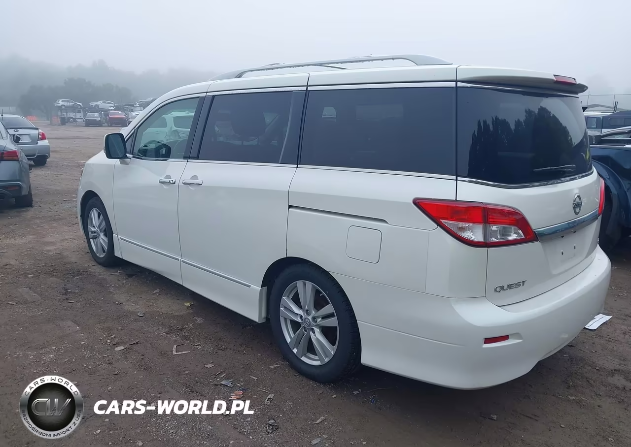 2011 Nissan Quest Sl VIN:JN8AE2KP9B9002019 - 3