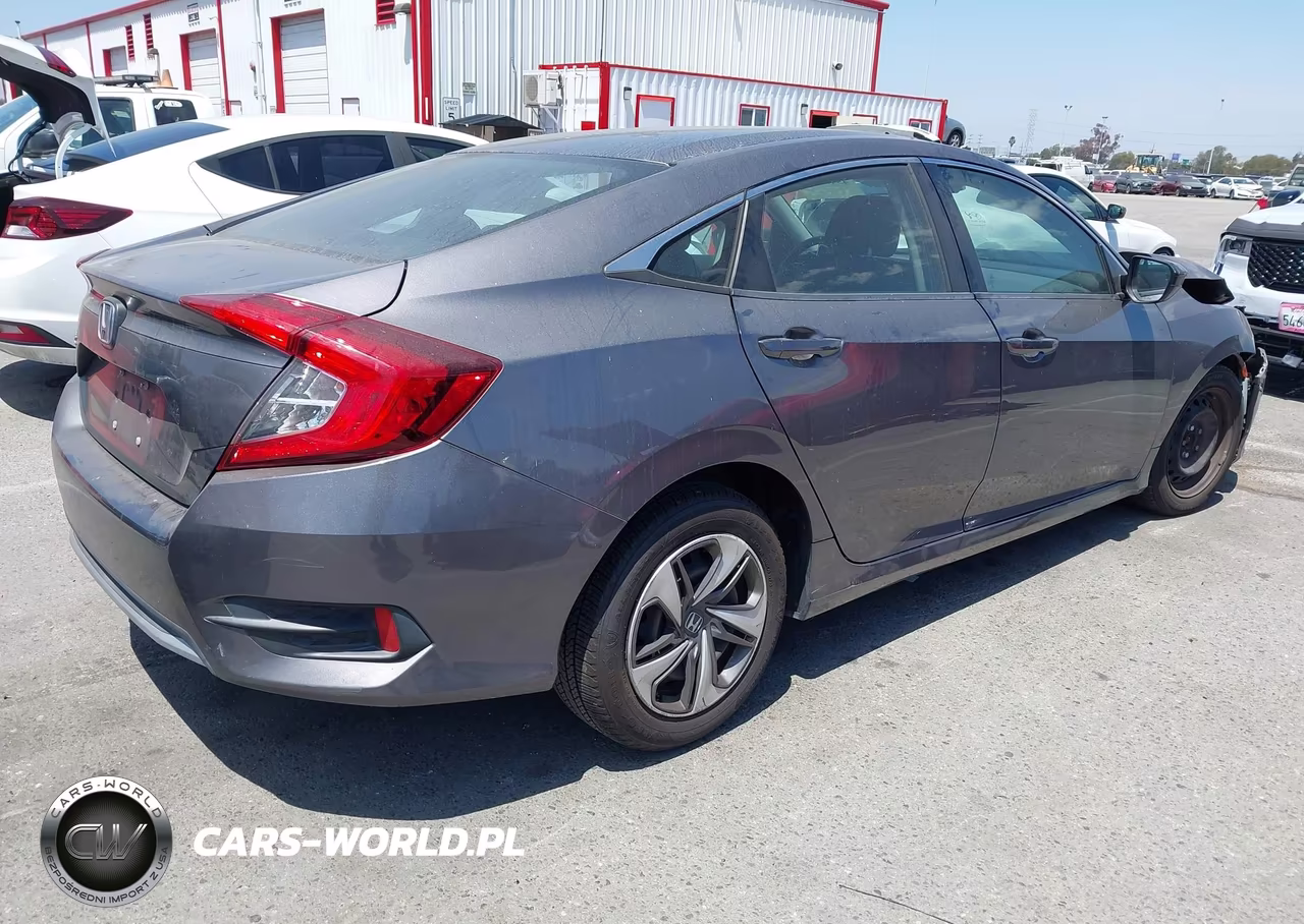 2019 Honda Civic Lx VIN:19XFC2F69KE209076 - 4