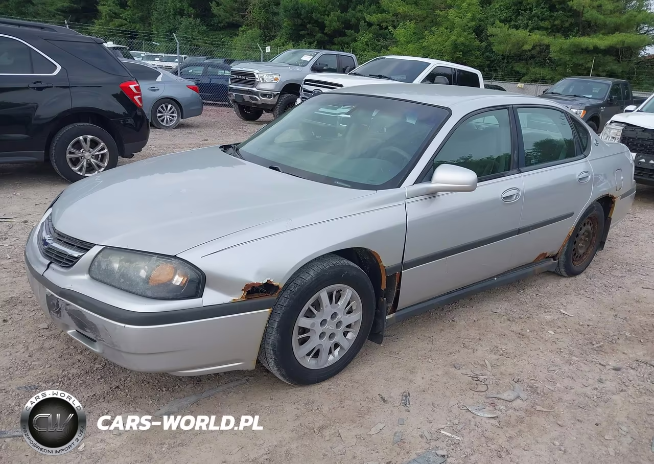 2003 Chevrolet Impala VIN:2G1WF52E339343466 - 2
