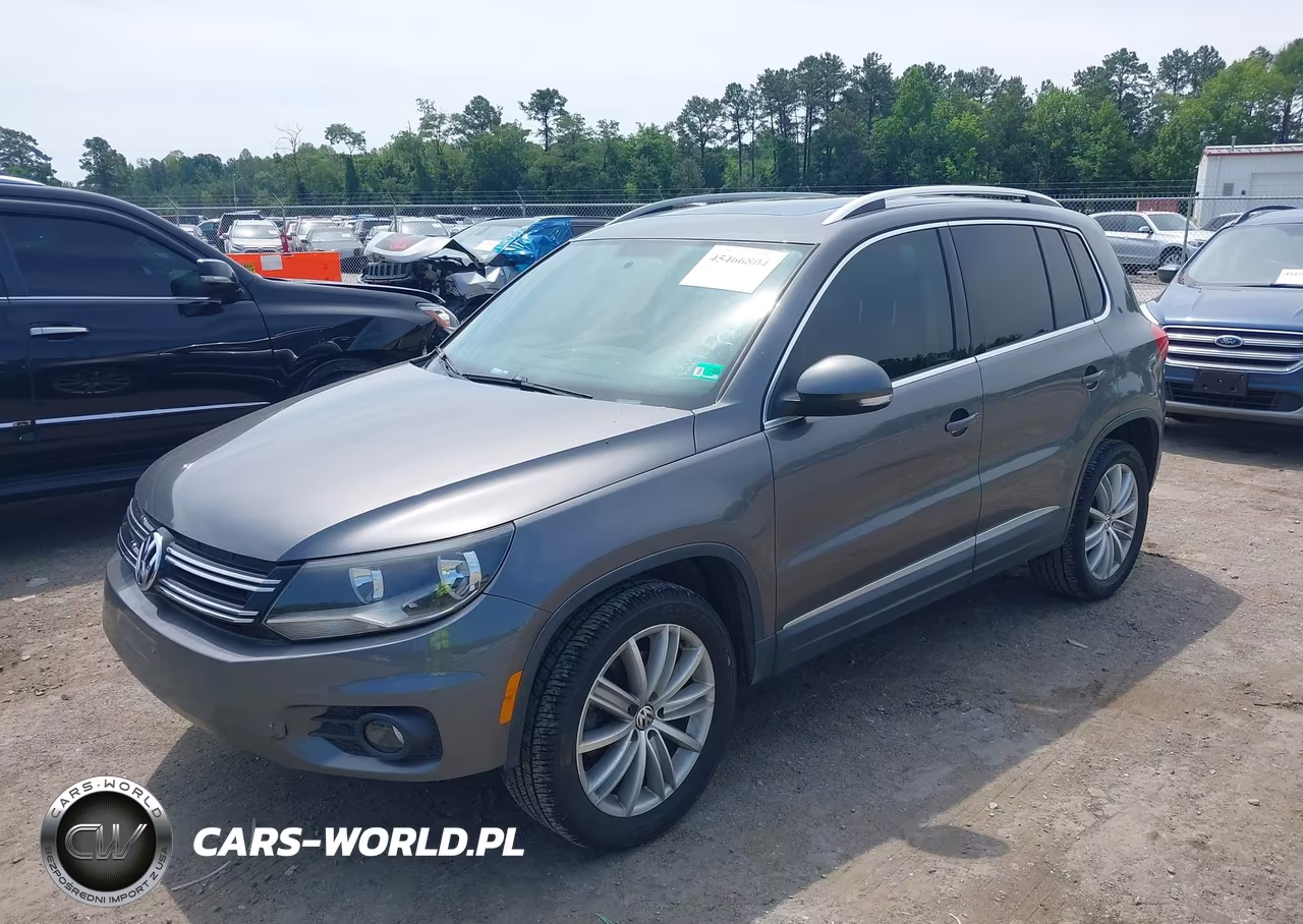 2015 Volkswagen Tiguan Se VIN:WVGAV7AX9FW506082 - 2