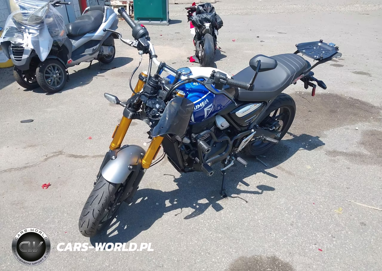 2024 Triumph Motorcycle Speed 400 VIN:SMTT127Y7RNA15682 - 2