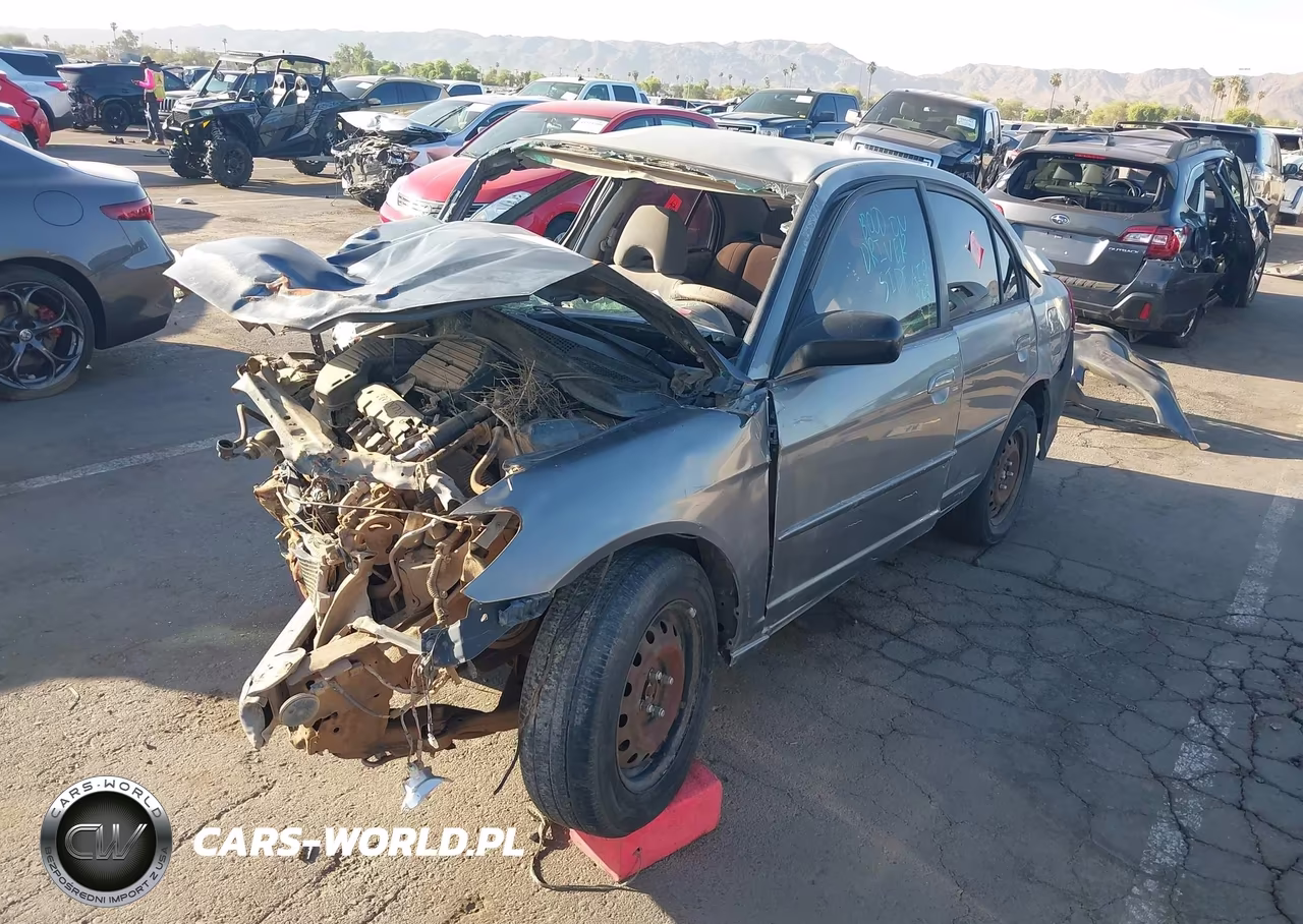 2005 Honda Civic Lx VIN:2HGES16505H608310 - 2