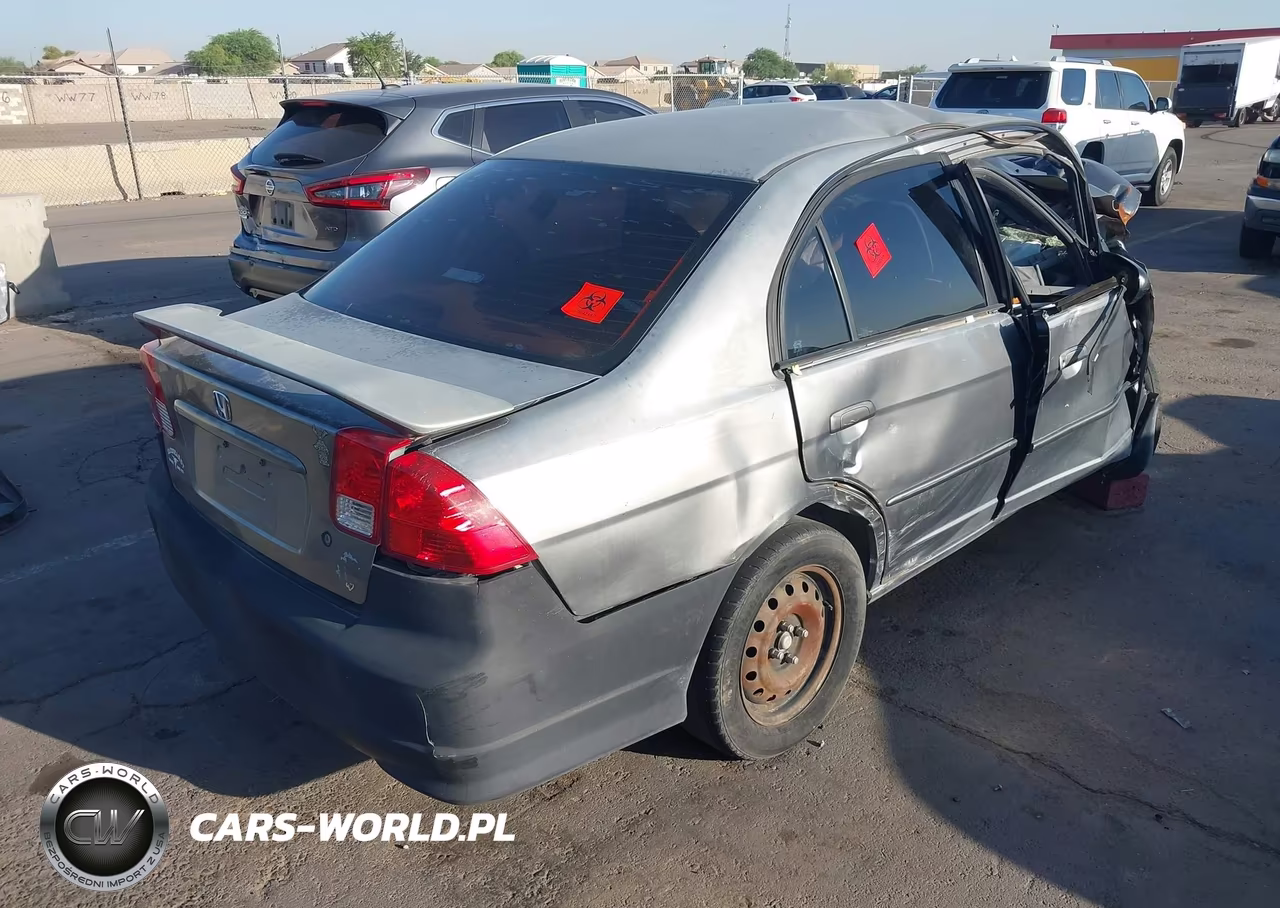 2005 Honda Civic Lx VIN:2HGES16505H608310 - 4