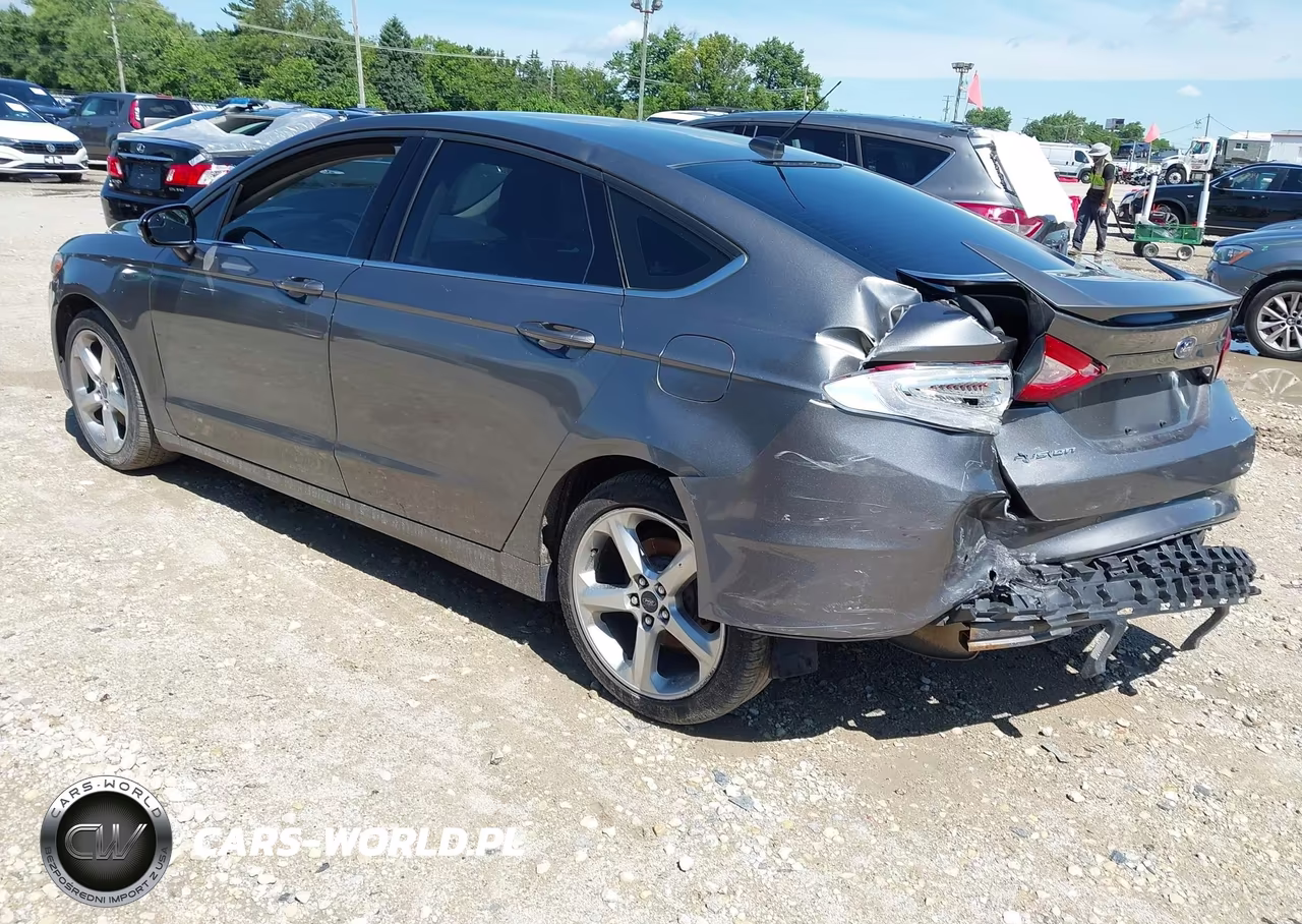 2014 Ford Fusion Se VIN:1FA6P0H76E5400684 - 3