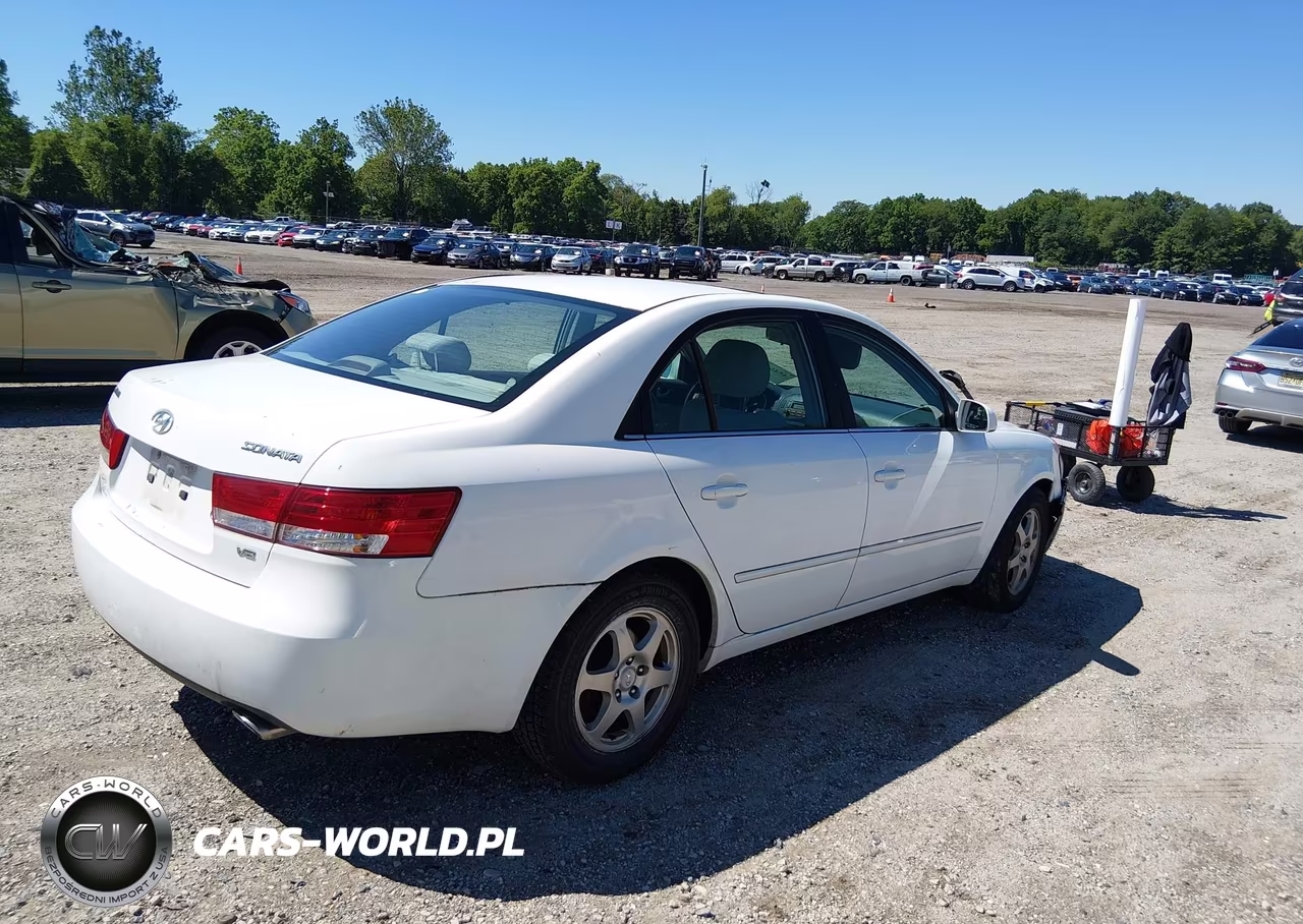 2006 Hyundai Sonata Gls V6-Lx V6 VIN:5NPEU46F16H080353 - 4