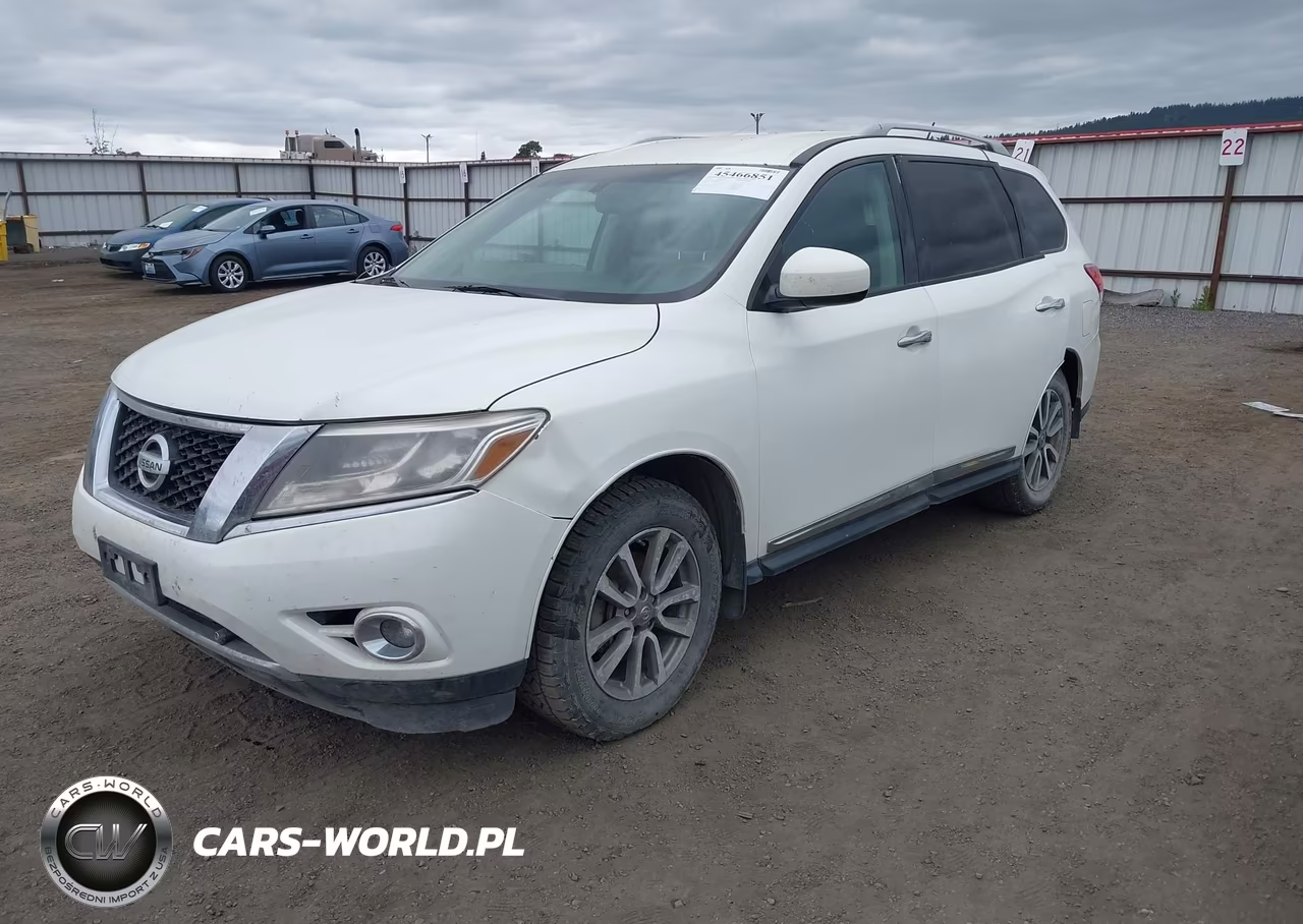 2014 Nissan Pathfinder Sl VIN:5N1AR2MM8EC695381 - 2