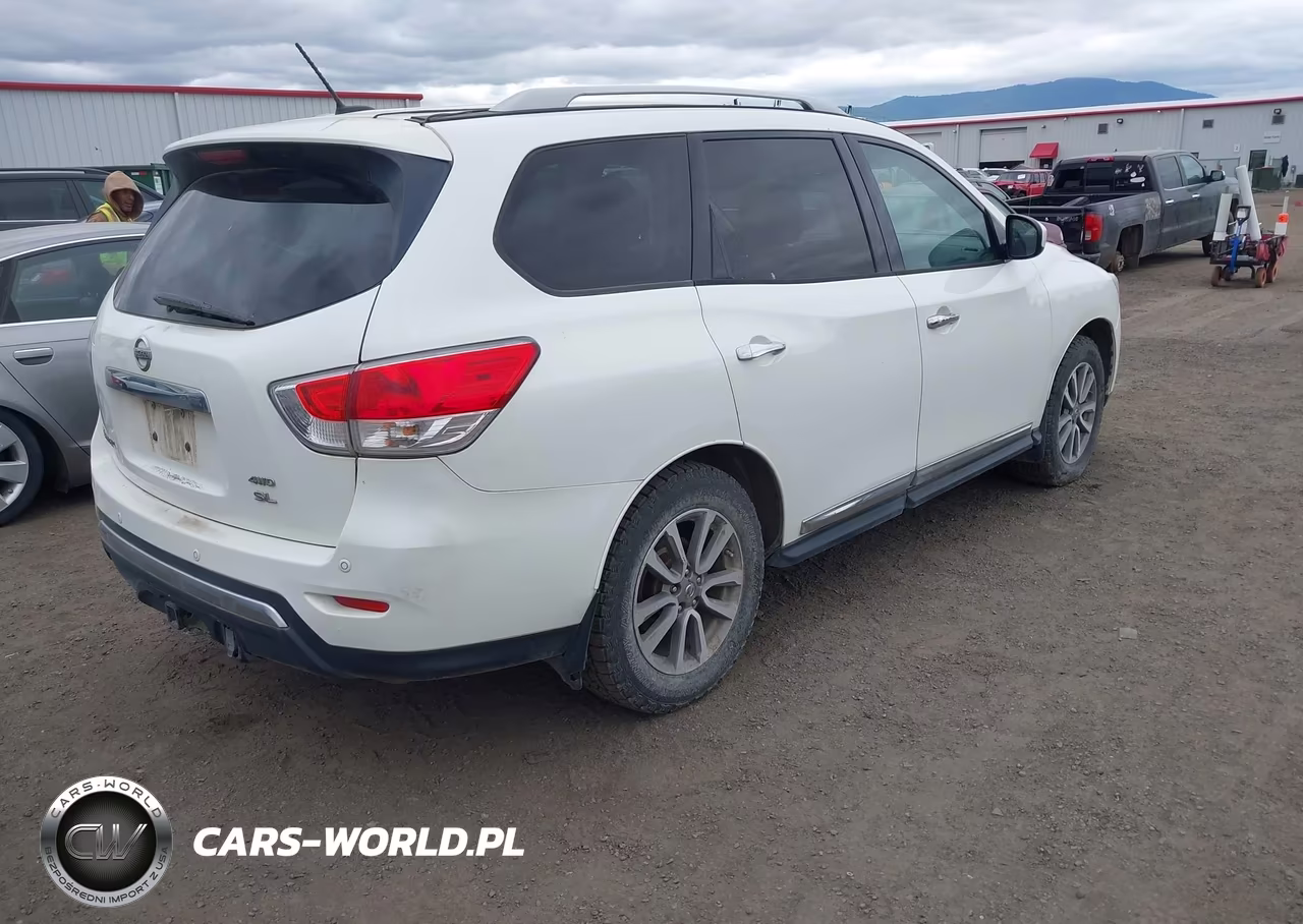 2014 Nissan Pathfinder Sl VIN:5N1AR2MM8EC695381 - 4