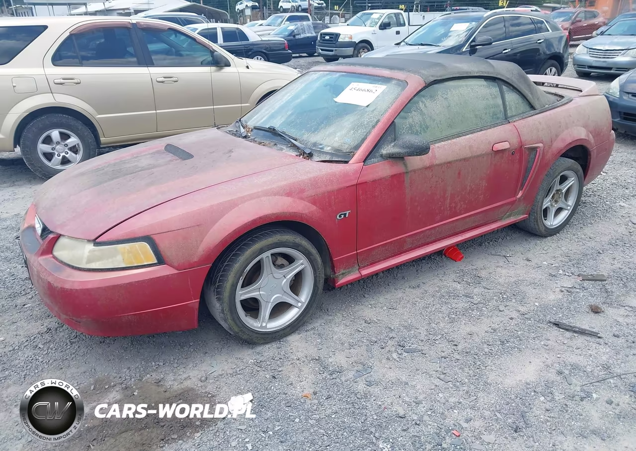 2000 Ford Mustang Gt VIN:1FAFP45X6YF134156 - 2