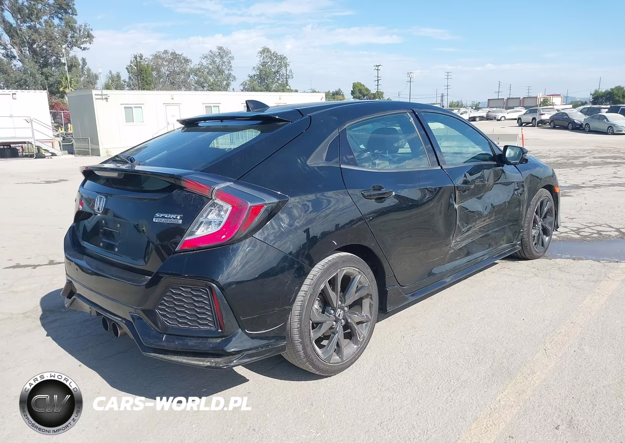 2017 Honda Civic Sport Touring VIN:SHHFK7H96HU417408 - 4
