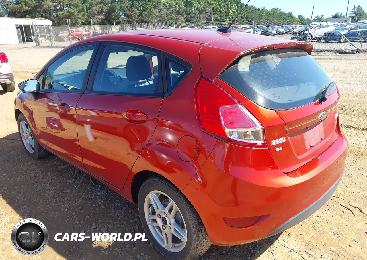 2018 Ford Fiesta Se VIN:3FADP4EJ4JM128820 - 3