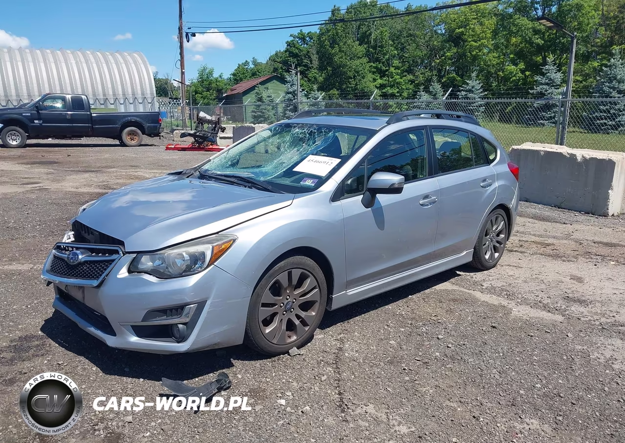 2016 Subaru Impreza 2.0I Sport Premium VIN:JF1GPAS61G8215101 - 2