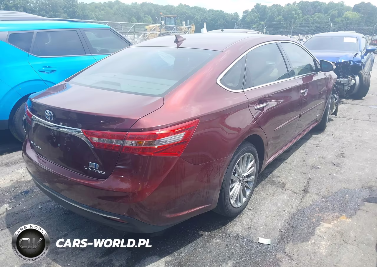 2016 Toyota Avalon Hybrid Limited VIN:4T1BD1EB6GU055502 - 4