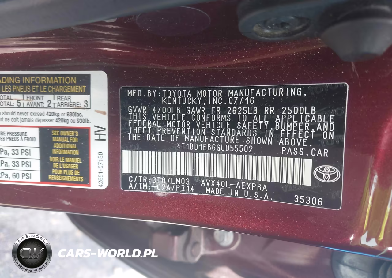 2016 Toyota Avalon Hybrid Limited VIN:4T1BD1EB6GU055502 - 9
