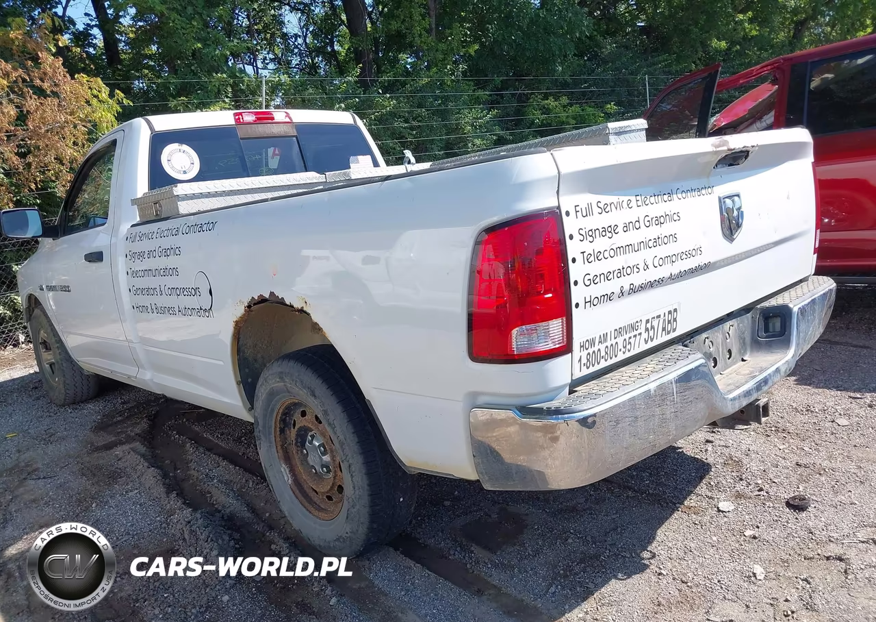 2012 Ram 1500 Tradesman VIN:3C6JD6DT0CG101353 - 3