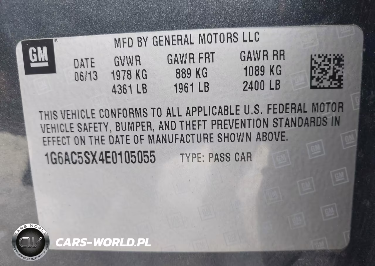 2014 Cadillac Ats Performance VIN:1G6AC5SX4E0105055 - 9