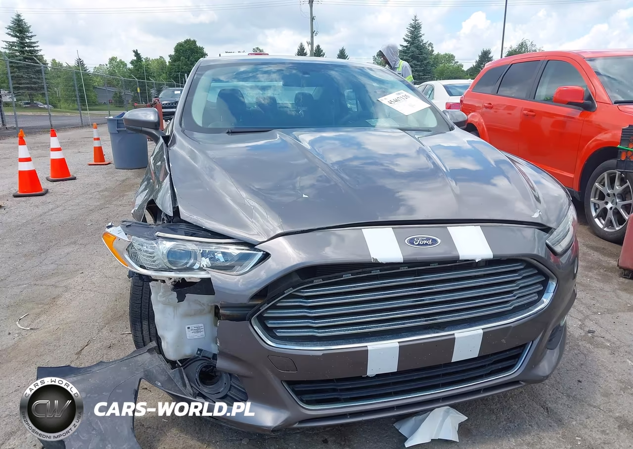 2014 Ford Fusion S VIN:3FA6P0G74ER118378 - 12