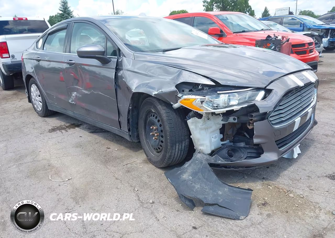 2014 Ford Fusion S VIN:3FA6P0G74ER118378 - 6