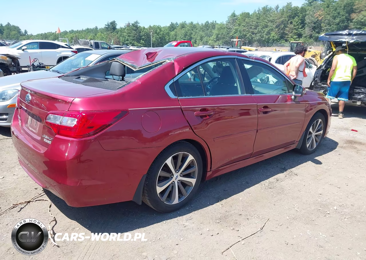 2016 Subaru Legacy 2.5I Limited VIN:4S3BNAN69G3058713 - 4