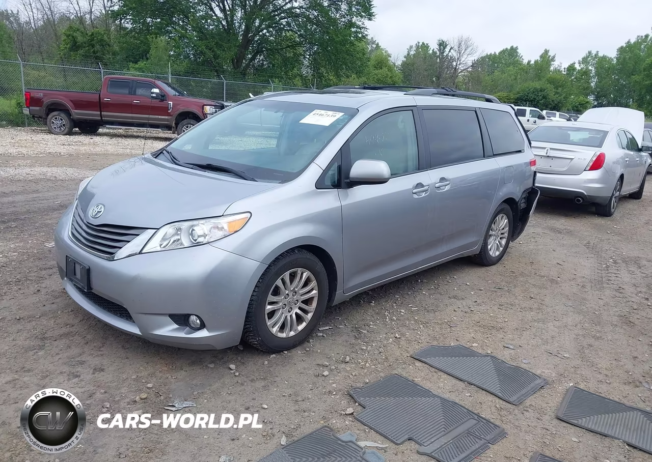 2012 Toyota Sienna Xle V6 8 Passenger VIN:5TDYK3DC6CS268295 - 2