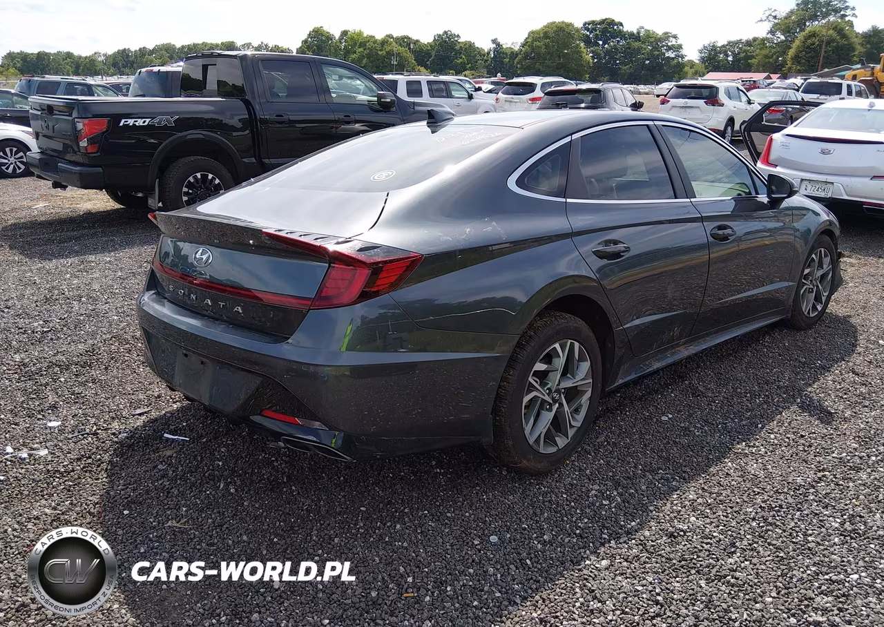 2022 Hyundai Sonata Sel VIN:KMHL64JA7NA208187 - 4