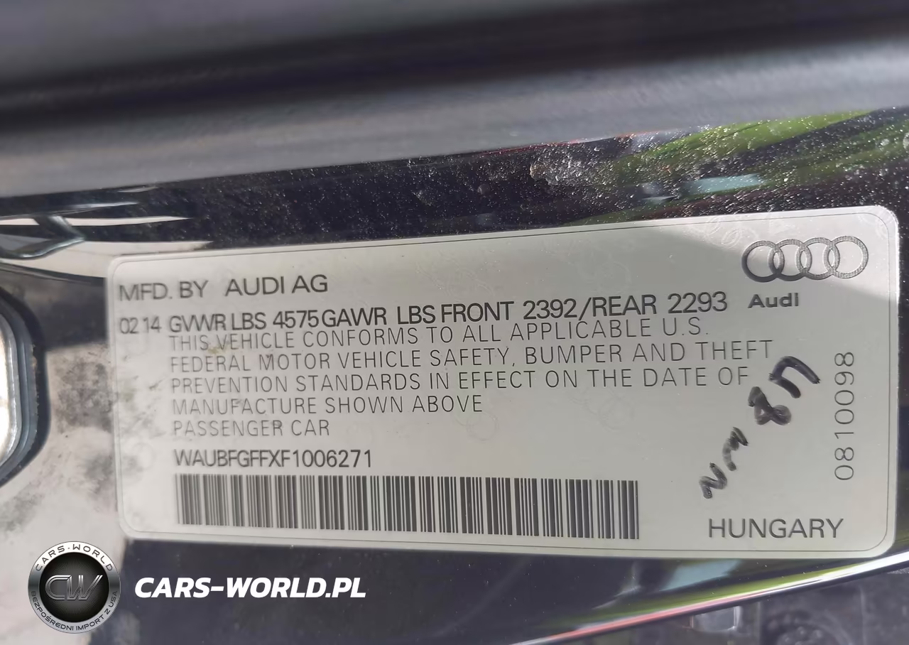 2015 Audi A3 2.0T Premium VIN:WAUBFGFFXF1006271 - 9