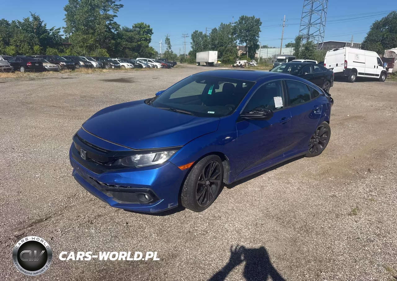 2019 Honda Civic Sport VIN:2HGFC2F80KH513601 - 2