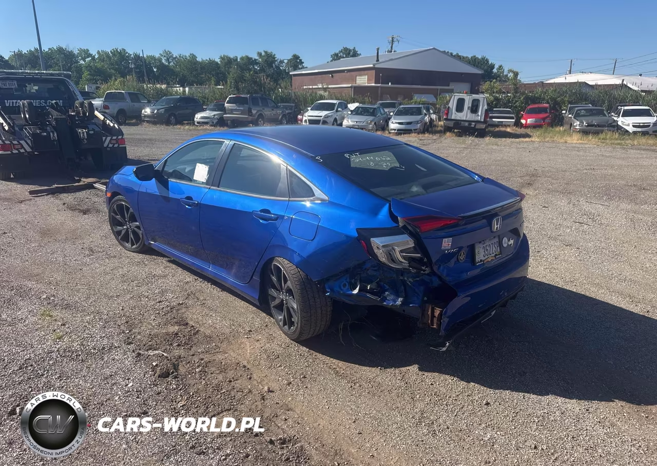 2019 Honda Civic Sport VIN:2HGFC2F80KH513601 - 3