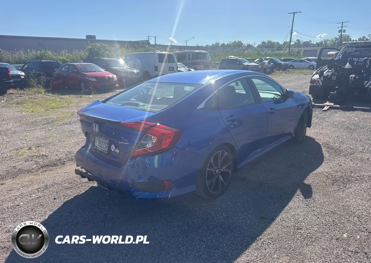 2019 Honda Civic Sport VIN:2HGFC2F80KH513601 - 4