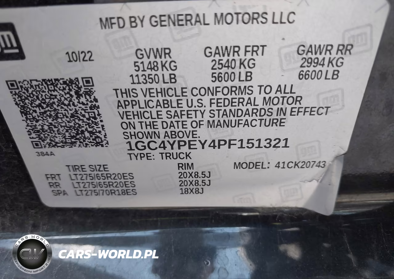 2023 Chevrolet Silverado 2500Hd 4Wd Standard Bed Ltz VIN:1GC4YPEY4PF151321 - 8