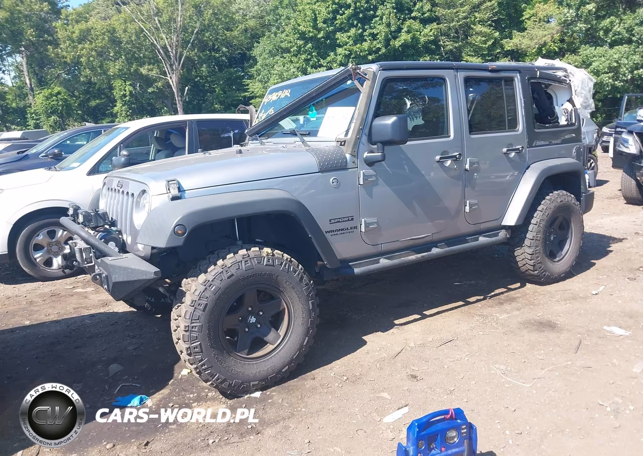 2017 Jeep Wrangler Unlimited Sport VIN:1C4BJWDG8HL598865 - 2