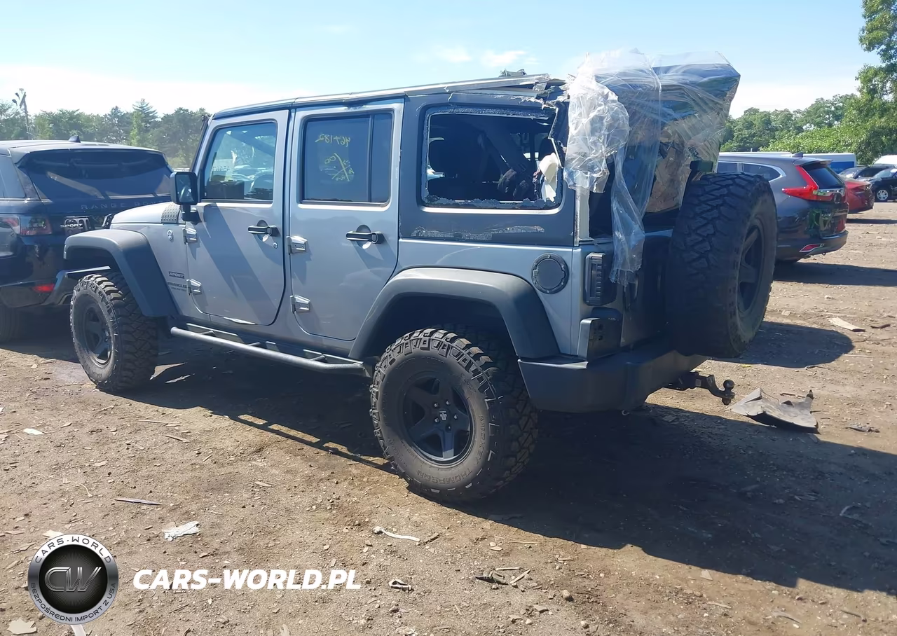 2017 Jeep Wrangler Unlimited Sport VIN:1C4BJWDG8HL598865 - 3