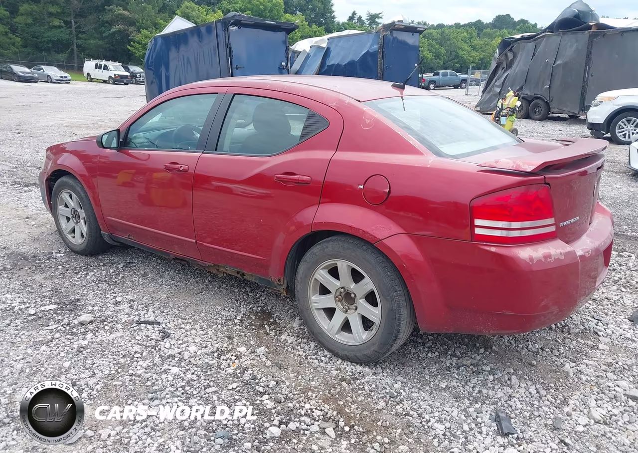 2009 Dodge Avenger Se-Sxt VIN:1B3LC46B99N565188 - 3