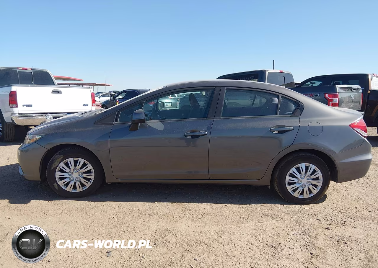 2013 Honda Civic Lx VIN:2HGFB2F52DH594693 - 14