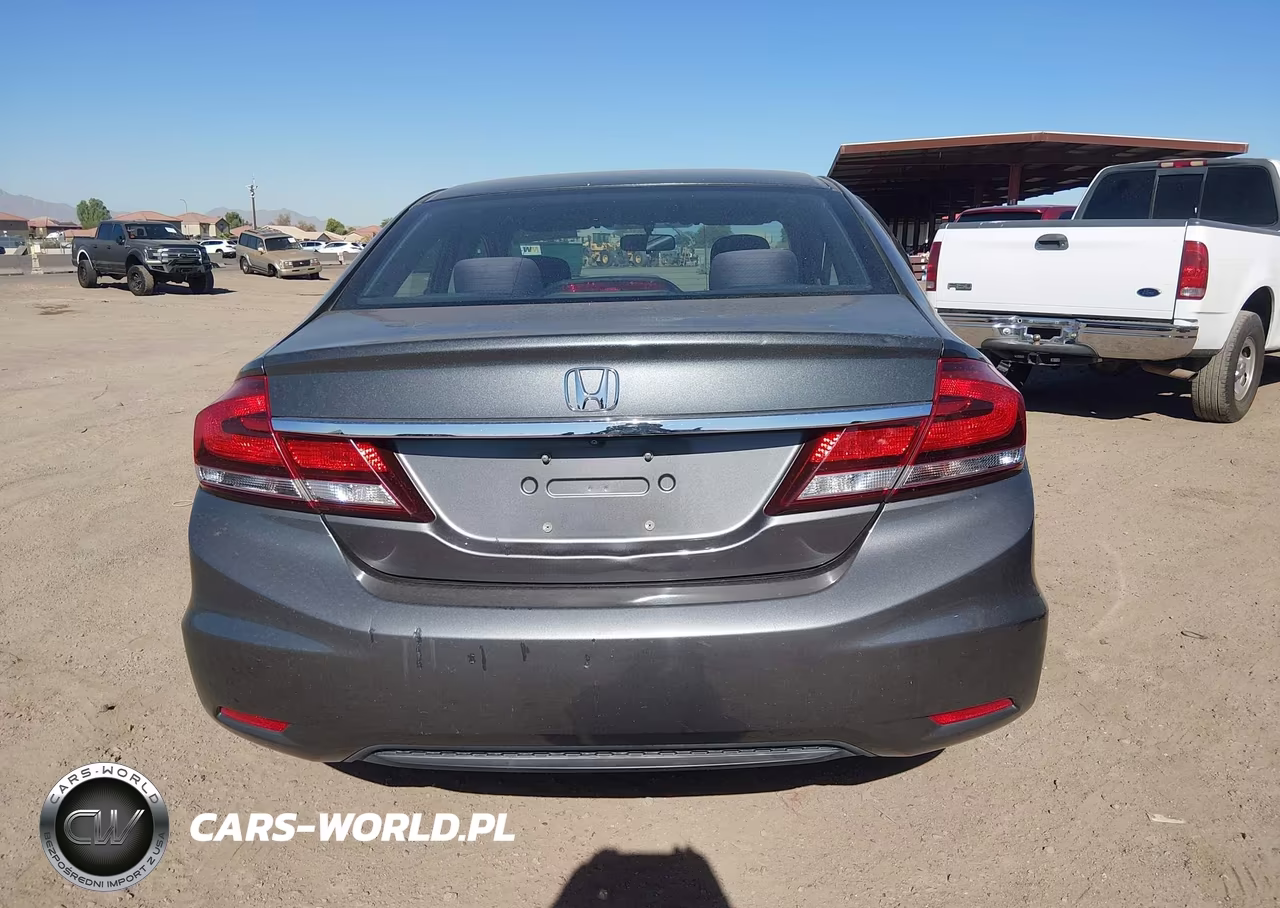 2013 Honda Civic Lx VIN:2HGFB2F52DH594693 - 16