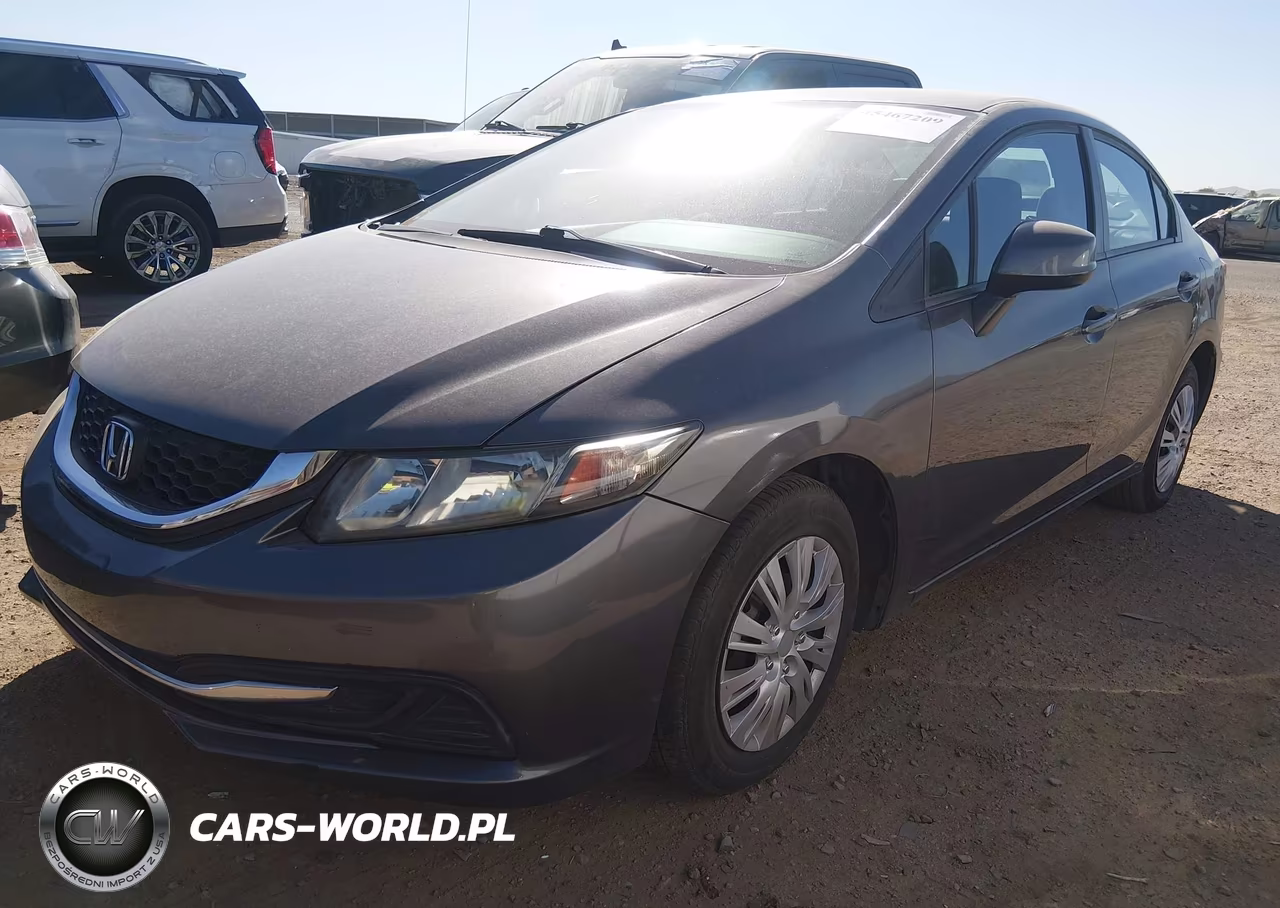 2013 Honda Civic Lx VIN:2HGFB2F52DH594693 - 2