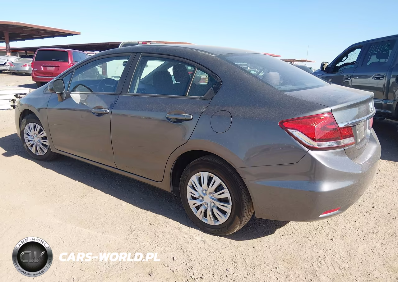 2013 Honda Civic Lx VIN:2HGFB2F52DH594693 - 3