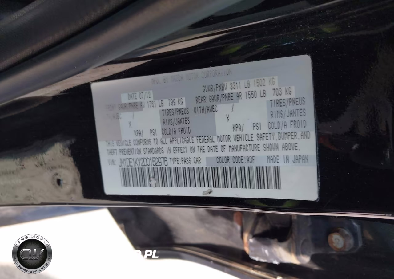 2013 Mazda Mazda2 Sport VIN:JM1DE1KY2D0152976 - 9